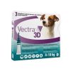 Vectra 3D Cão 4-10 kg 3 Pipetas
