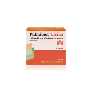 Pulmiben Lisina, 1500 mg x 40 pó sol oral saq